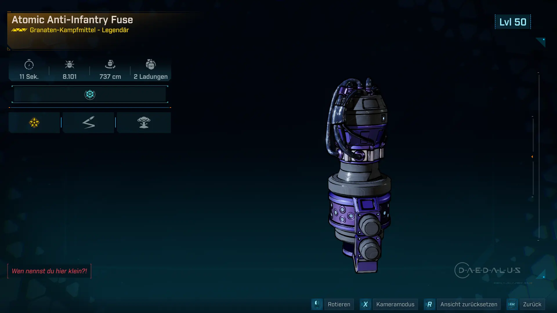 Waffe – Anti-Infantry Fuse