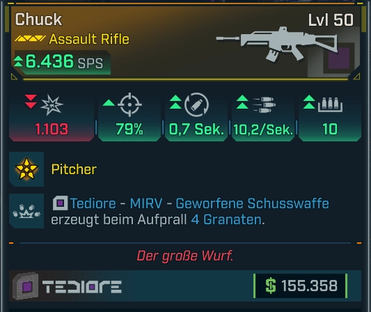 Waffe - Chuck
