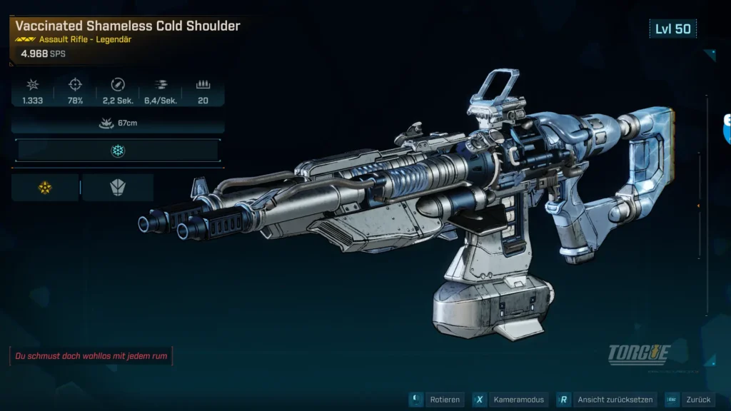 Waffe – Cold Shoulder