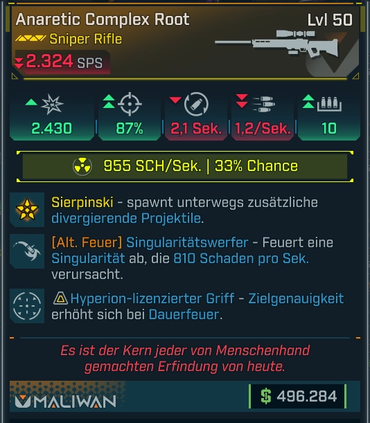 Waffe - Complex Root