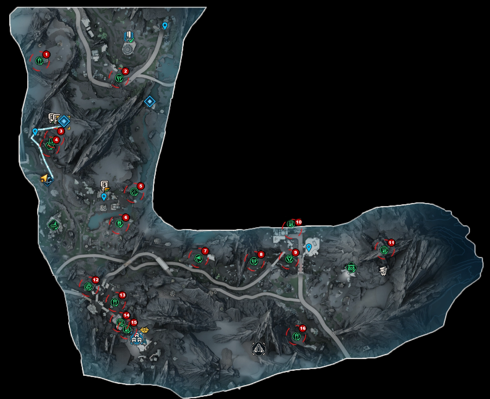 Die Niederfelsen - Sammelobjekte - Collectibles