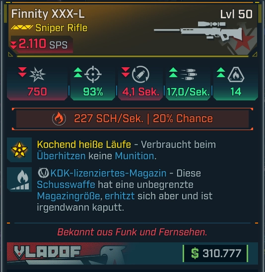 Waffe - XXXL Finnity