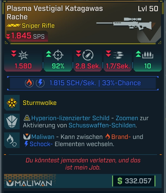 Waffe - Katagawas Rache