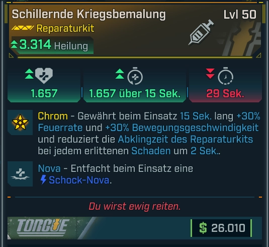 Waffe – Kriegsbemalung / War Paint