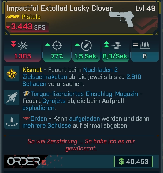 Waffe - Lucky Clover