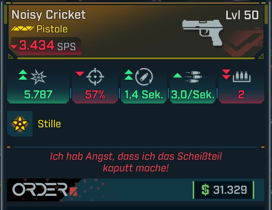 Waffe - Noisy Cricket