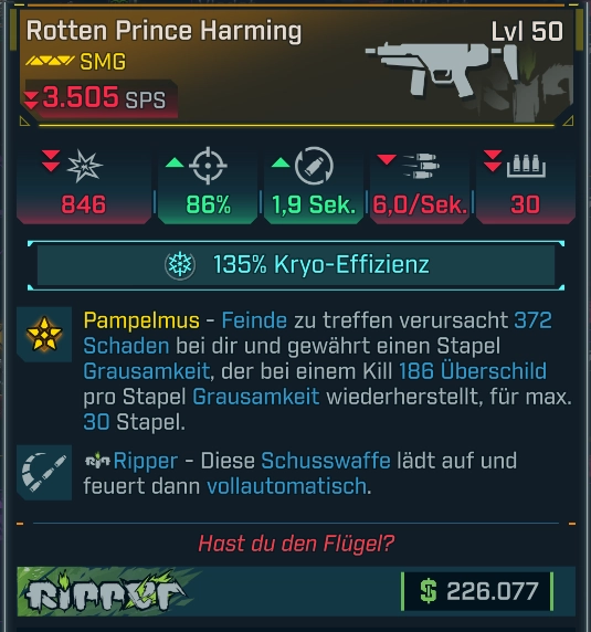 Waffe - Prince Harming