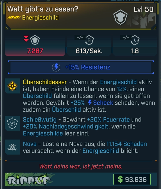 Waffe – Watt gibts zu essen / Watts for diner