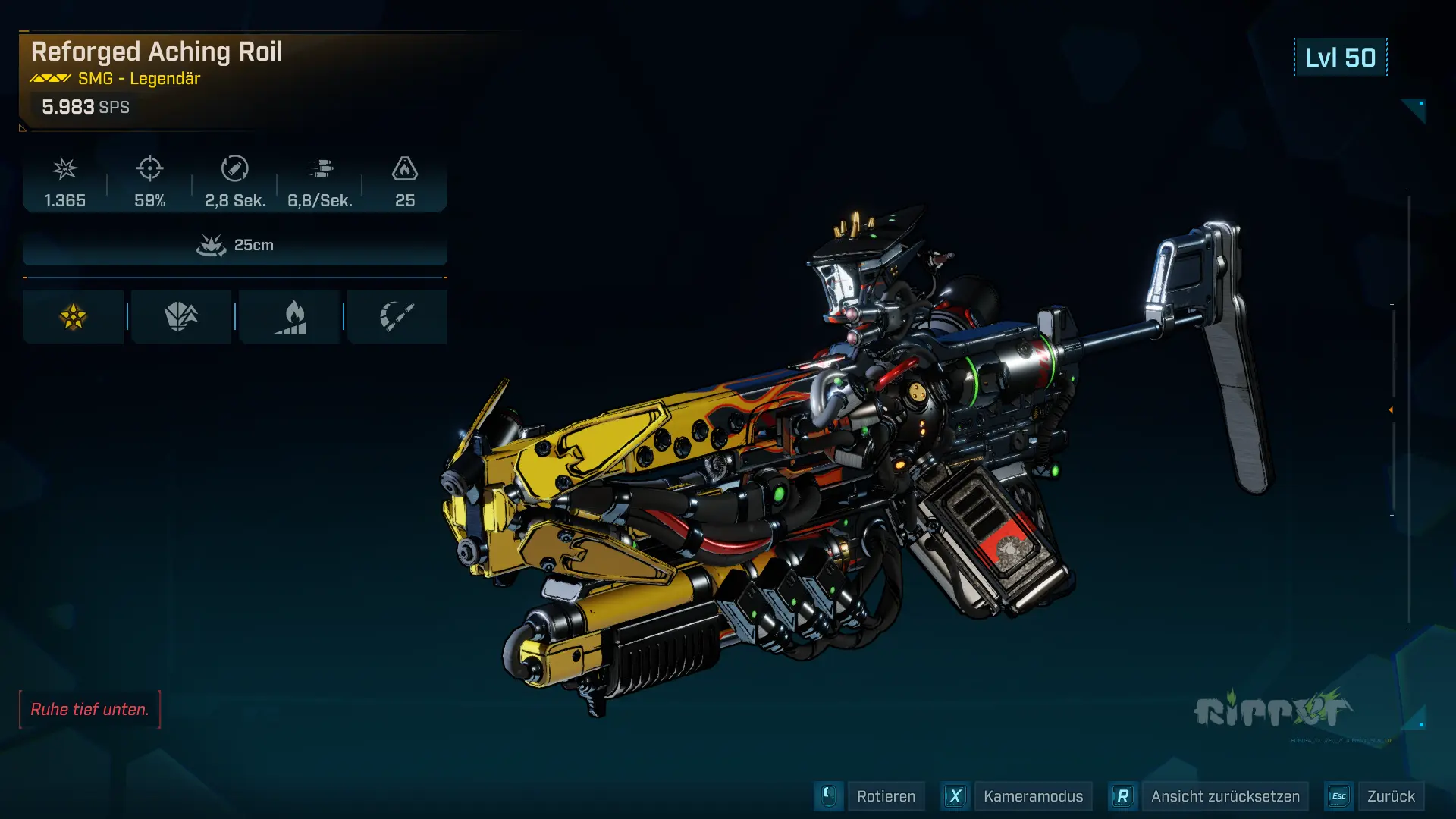 Reforged Aching Roil