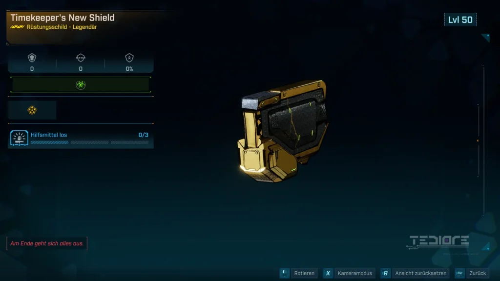 Timekeeper´s New Shield